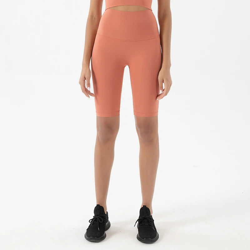SOISOU Nylon Yogakläder Gym Fitness Leggings Sport BH Shorts Set Hög Midja Elastisk Damkläder 3 Typer 12 Färger