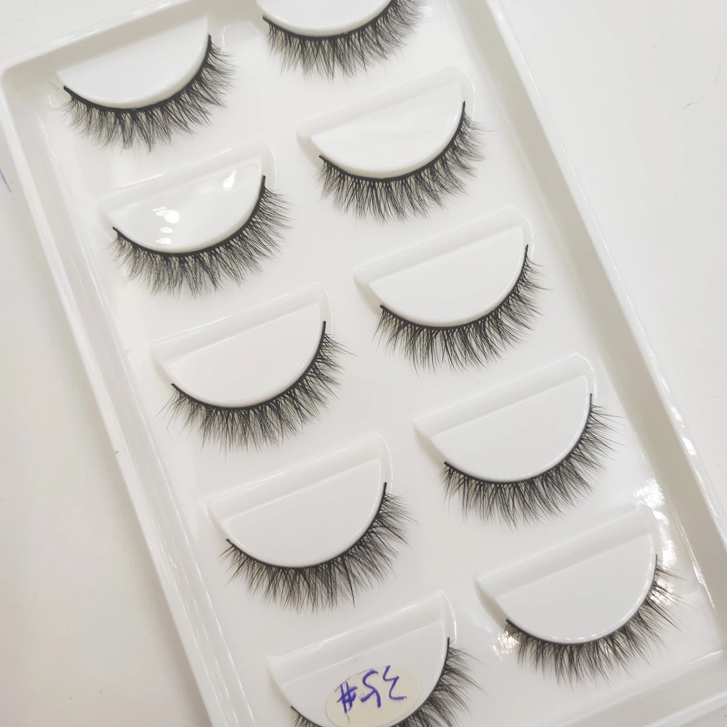 38 stilar 5 par ögonfransar naturliga 3D mink lösögonfransar smink lösögonfransar falska ögonfransar falska cils smink skönhetsverktyg grossist