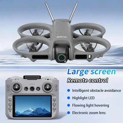Z906 Drönare 4K HD Dubbelkamera GPS WiFi FPV Borstlös Motor Optiskt Flöde Hopfällbar Hinderundvikande RC Quadcopter