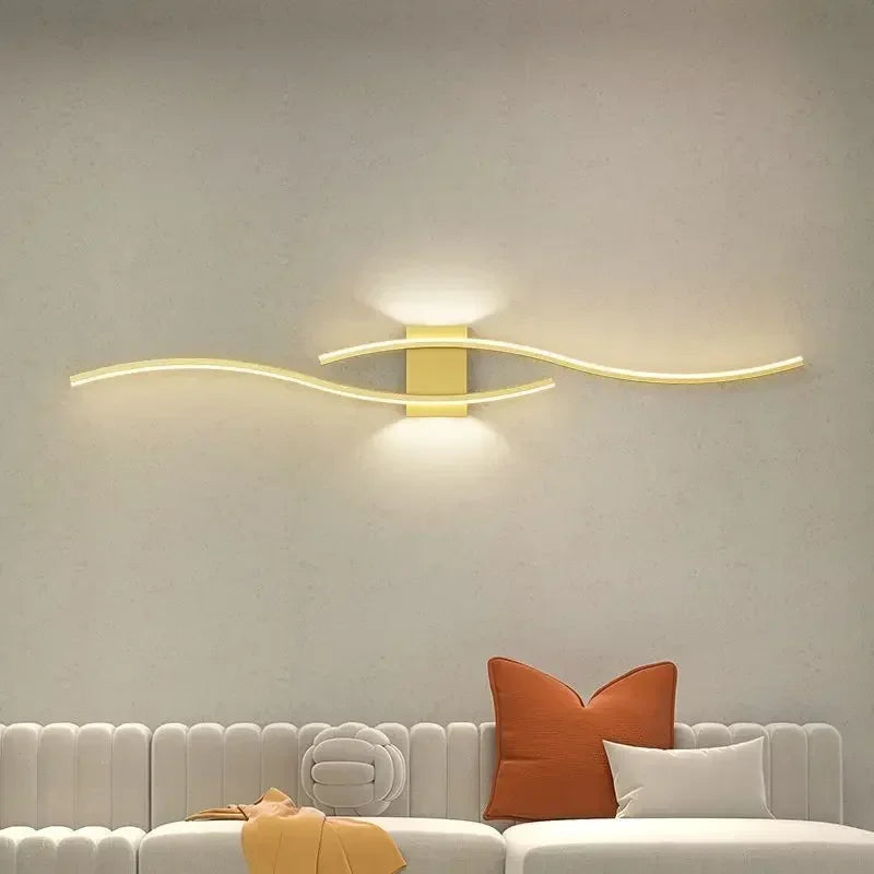 DAMIASMIL LED Modern Vägglampa Sovrum För Vardagsrum Bakgrund Sängbord Svart Vit Guld Vägglampa Dekorativ Belysningsarmatur