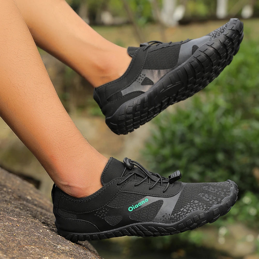 Oiaano Bred Tå Herr Barfota Svarta Skor Dam Sport Sneaker Unisex Vattenkängor Herr Aqua Strand Mjuk Sula Lätt Andningsbar