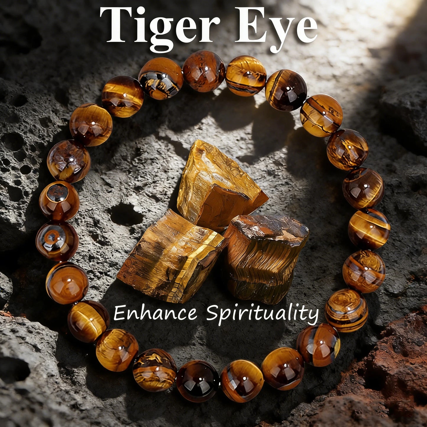 Lavapärlorarmband 6 8 10mm Natursten Reiki Vitalitetsarmband Skydd Meditation Chakra Handgjorda Unisex Smycken