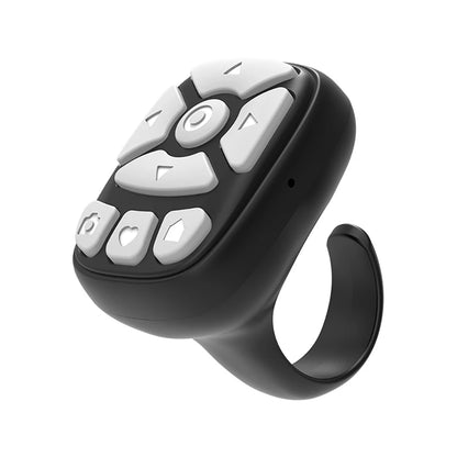 Bluetooth-fjärrkontroll Scrollande ringfinger för TikTok-fjärrkontroll Mobiltelefon Videofjärrkontroll Selfie-pinne Kamerakontroll