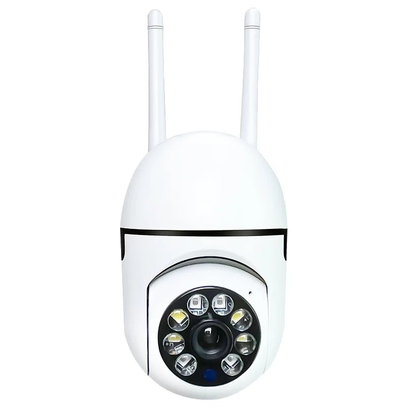 A7 Trådlös Övervakningskamera 360 graders intercom 1080P Hemsäkerhetskamera Fjärrstyrd HD Nattseende Kamera Monitor Smart Hem