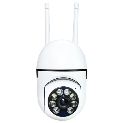A7 Trådlös Övervakningskamera 360 graders intercom 1080P Hemsäkerhetskamera Fjärrstyrd HD Nattseende Kamera Monitor Smart Hem