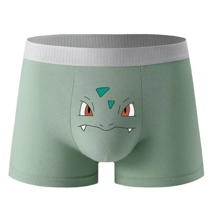 Slumpmässiga 3-delade modetryckta boxershorts för män i issiden, underkläder, coola, andningsbara, lösa trosor, grossistpartier