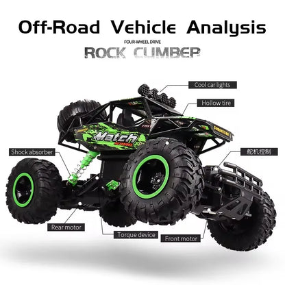 1:16 / 1:12 Terrängbil RC-bil 30 km/h Höghastighets 4WD Eldriven fjärrstyrd bil Buggy 4X4 Terrängbilsfordon Modellleksak Present