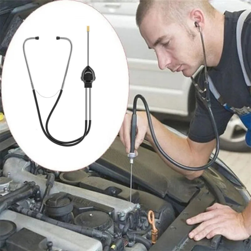 1 st autocylinderstetoskop, mekanikstetoskop bilmotorblockdiagnostik bilmotorhörselverktyg bildetektering