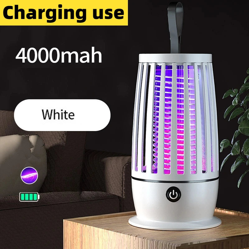 Bärbar myggdödarlampa Elektrisk flugfälla Insektsdödare USB-uppladdningsbar utomhus ljudlös mygglampa insekt ny