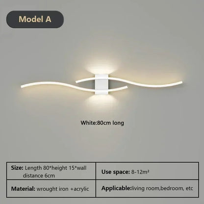 DAMIASMIL LED Modern Vägglampa Sovrum För Vardagsrum Bakgrund Sängbord Svart Vit Guld Vägglampa Dekorativ Belysningsarmatur