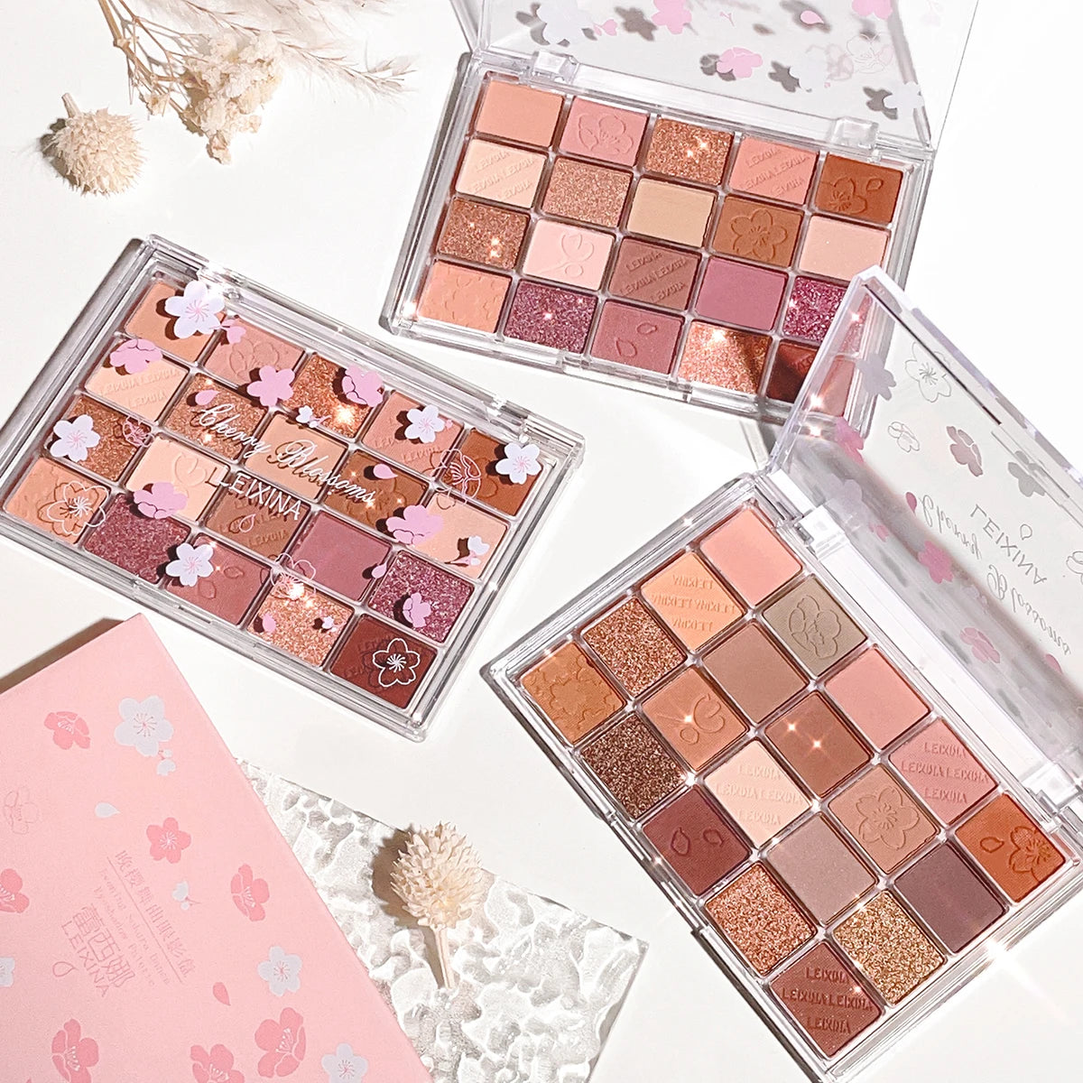 Ögonskuggspalett med 20 färger, glitter, skimmer och matt finish – Instagram Makeup Palette