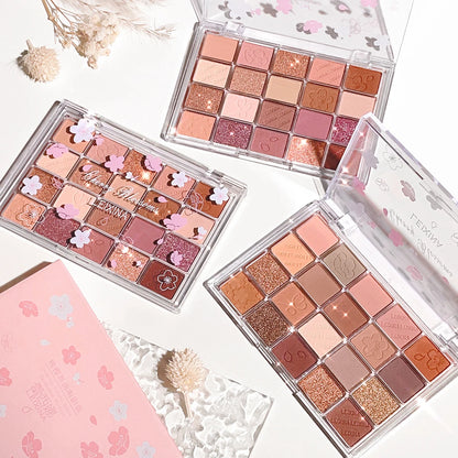 Ögonskuggspalett med 20 färger, glitter, skimmer och matt finish – Instagram Makeup Palette