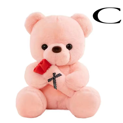 25 cm kawaii alla hjärtans dag-present nallebjörnar gosedjur rosbjörn docka alla hjärtans dag-present till flickvän