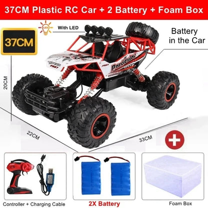 1:16 / 1:12 Terrängbil RC-bil 30 km/h Höghastighets 4WD Eldriven fjärrstyrd bil Buggy 4X4 Terrängbilsfordon Modellleksak Present