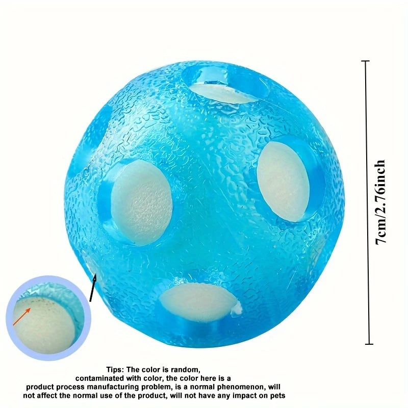 1 st flytande havsboll, hundleksaksboll jaktvattenleksaksboll, interaktiv TPR-hundleksaksboll flytande vattenboll