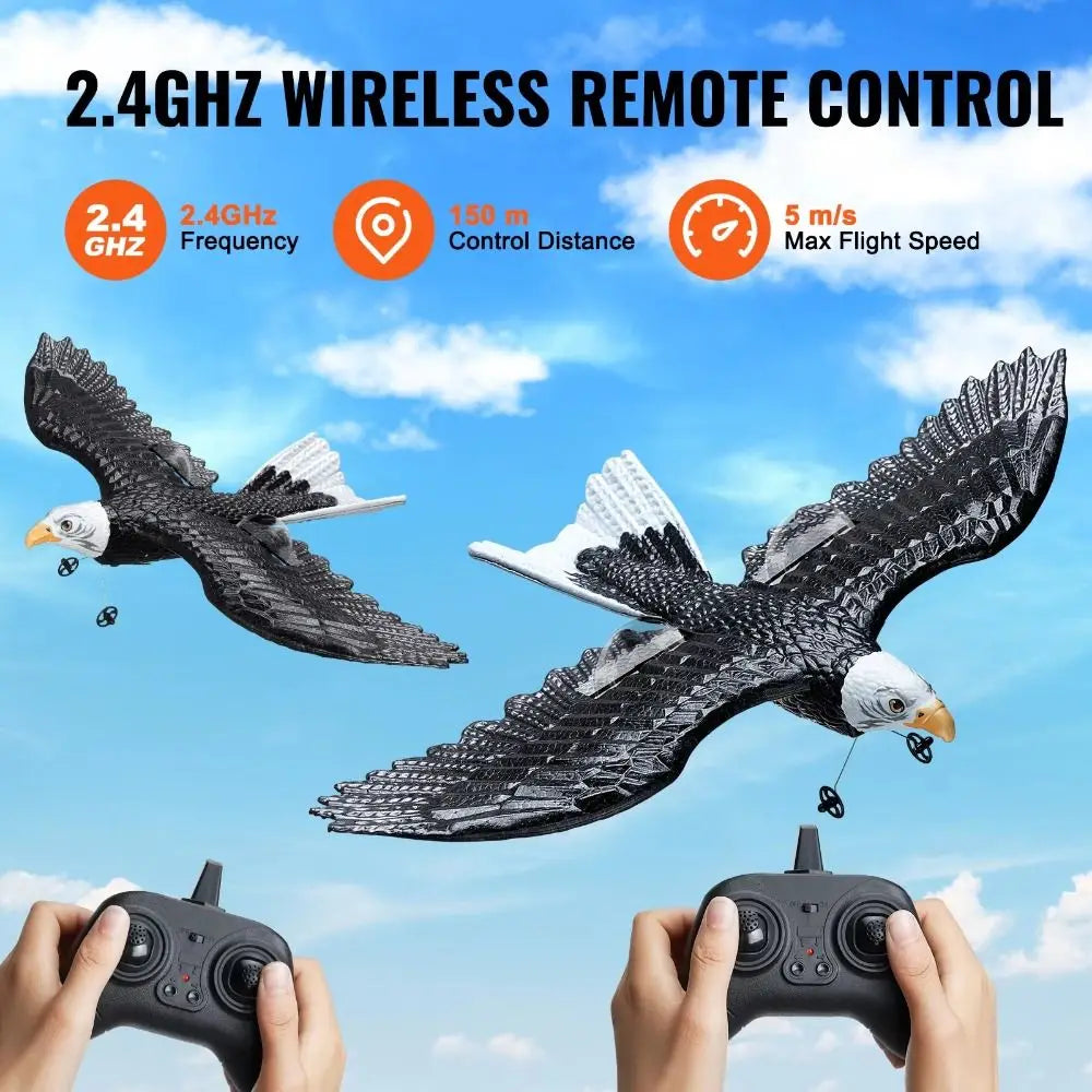 EPP Skum RC Eagle Flygplan Jaktplan Gravitationsavkännande 2.4G Stunt Eagle RC Flygleksaker Bärbar Hållbar Fjärrstyrd Skum Jaktplan