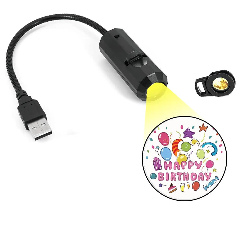 Nyaste Mini USB Månljus Projektor Led Globe Star Galaxy Lampa Nattbelysning för Hem Atmosfär Belysning Rumsdekor Väggpresent