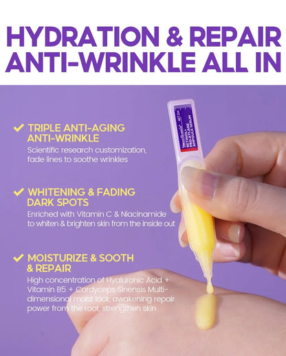 Retinol + Pro-xylane Ampullserum Lugnar, Reparerar, Stärker huden och Minskar fina linjer