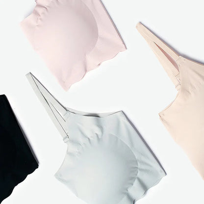 Sexig Sling-BH för Kvinnor, Aktiv Push Up, Sömlös BH, Mjuka Underkläder, Bekväm Bralette, S-2XL, Underkläder 0082