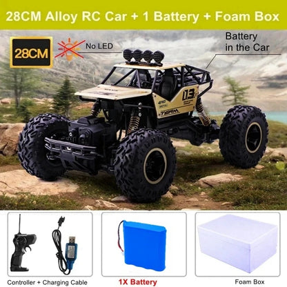 1:16 / 1:12 Terrängbil RC-bil 30 km/h Höghastighets 4WD Eldriven fjärrstyrd bil Buggy 4X4 Terrängbilsfordon Modellleksak Present