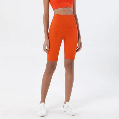 SOISOU Nylon Yogakläder Gym Fitness Leggings Sport BH Shorts Set Hög Midja Elastisk Damkläder 3 Typer 12 Färger