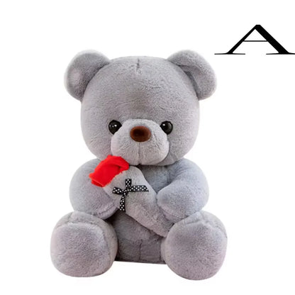 25 cm kawaii alla hjärtans dag-present nallebjörnar gosedjur rosbjörn docka alla hjärtans dag-present till flickvän