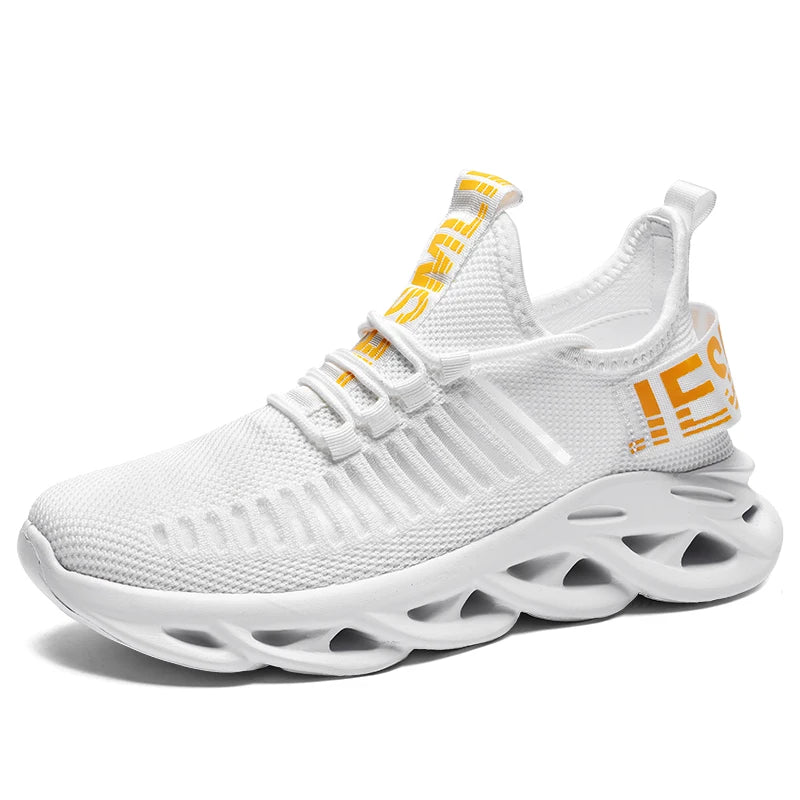 Herrskor Bekväma Sneakers Andningsbara Sneakersskor För Damer Mesh Tennisskor Utomhus Unisex Luftiga Fritidsskor