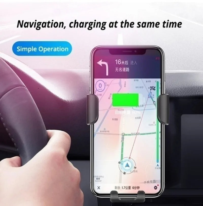 C5 Bilhållare För Telefon Multifunktionell Mobiltelefonhållare Gravitationsfäste Solskydd Spegel Instrumentbräda GPS Smartphone För iPhone