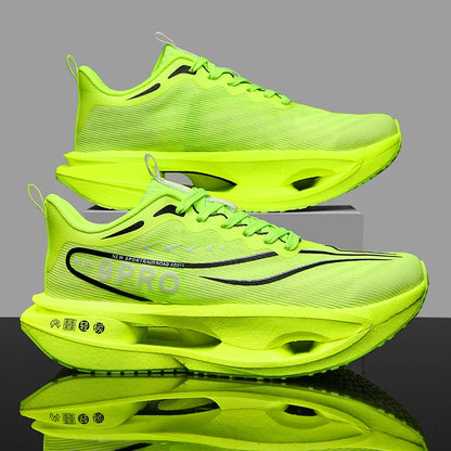 Herr Sport Löparskor Carbon Board Marathon Andningsbara Lätt Komfort Dam Atletiska Sneakers Jogging Tenis Luftkudde 2026