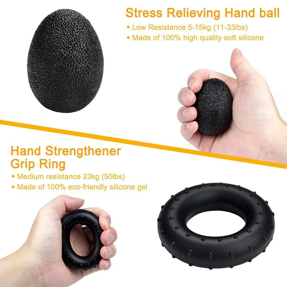 Gripper Justerbar R-Typ Handgrepp Övning Räknebar Styrketräning Stärkande Tång Fjäderfingernyp Handledsexpander
