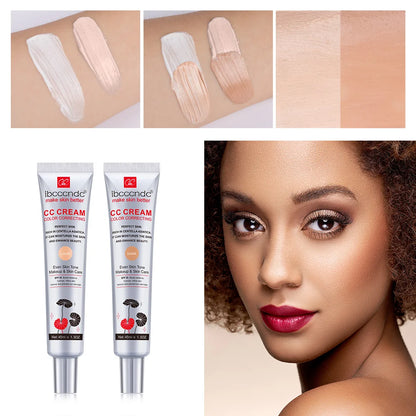 Återfuktande Korrigerande CC-kräm Vattentät Anti-svett Makeup Före Concealer Varaktig Kvinnors Makeup Skydda Huden Erborian Make