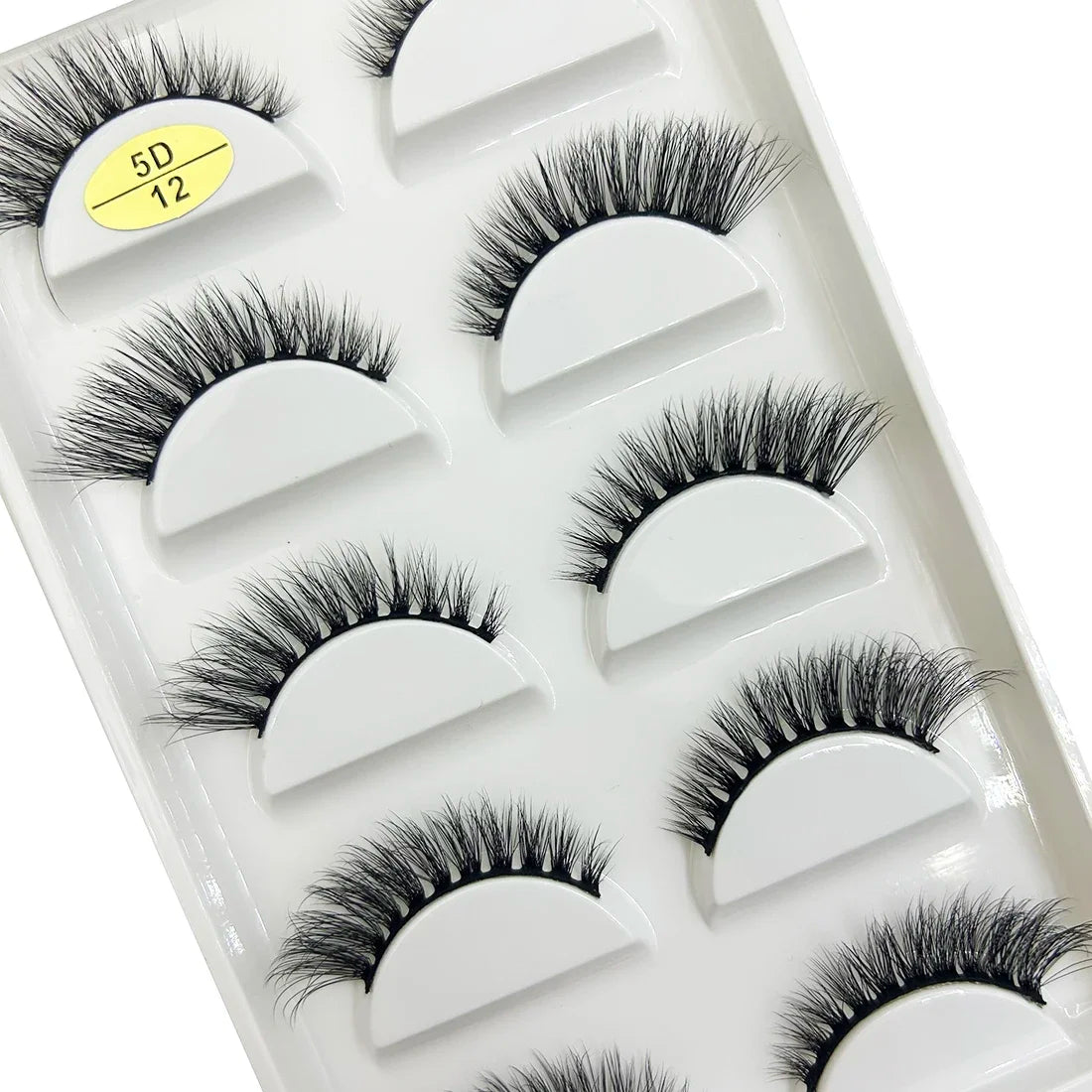 38 stilar 5 par ögonfransar naturliga 3D mink lösögonfransar smink lösögonfransar falska ögonfransar falska cils smink skönhetsverktyg grossist