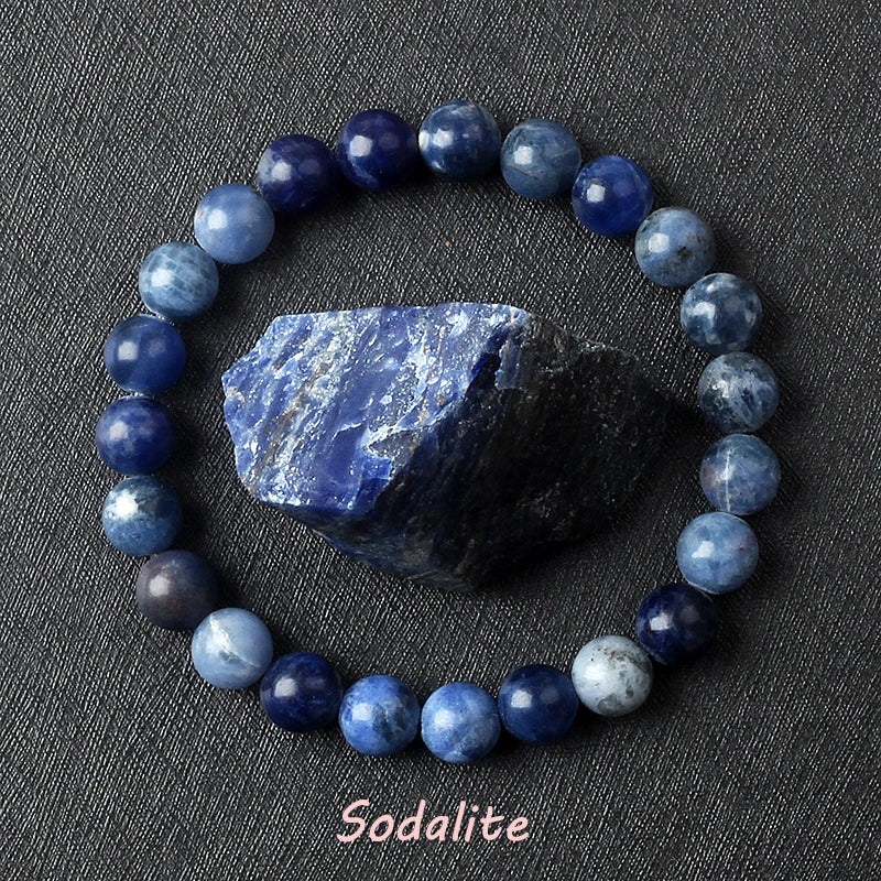 Naturlig drakeblodsten elastiska armband kvinnor män charm dinosaurie jaspis pärlor helande smycken yoga meditation armband gåva