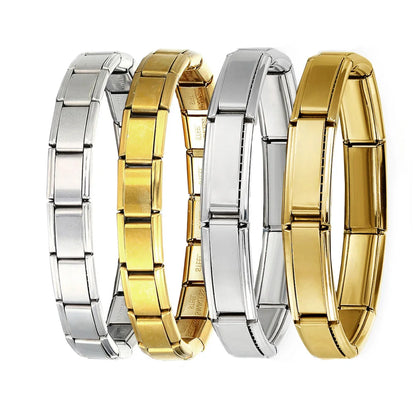 GEMOSA Mode Dam Herr Smycken 20*9mm Bredd Silver Färg Rostfritt Stål Armband Man Kvinna Fest Dagliga Tillbehör