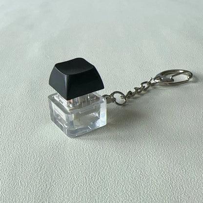 Ny Stress Ångest Lindring Tangentbord Nyckelring Fyrfingerknapp för Kontor Hem Vuxna Barn Dekompression Klicker Heta Gadget Presenter