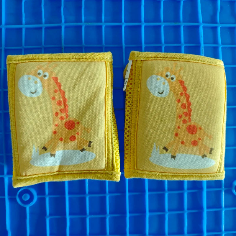 Babytillbehör Knäskydd Säkerhet Flicka Pojke Barn Småbarn Krypskydd Halkskydd Spädbarnsdamask Justerbar Knäskål Kanin Giraff
