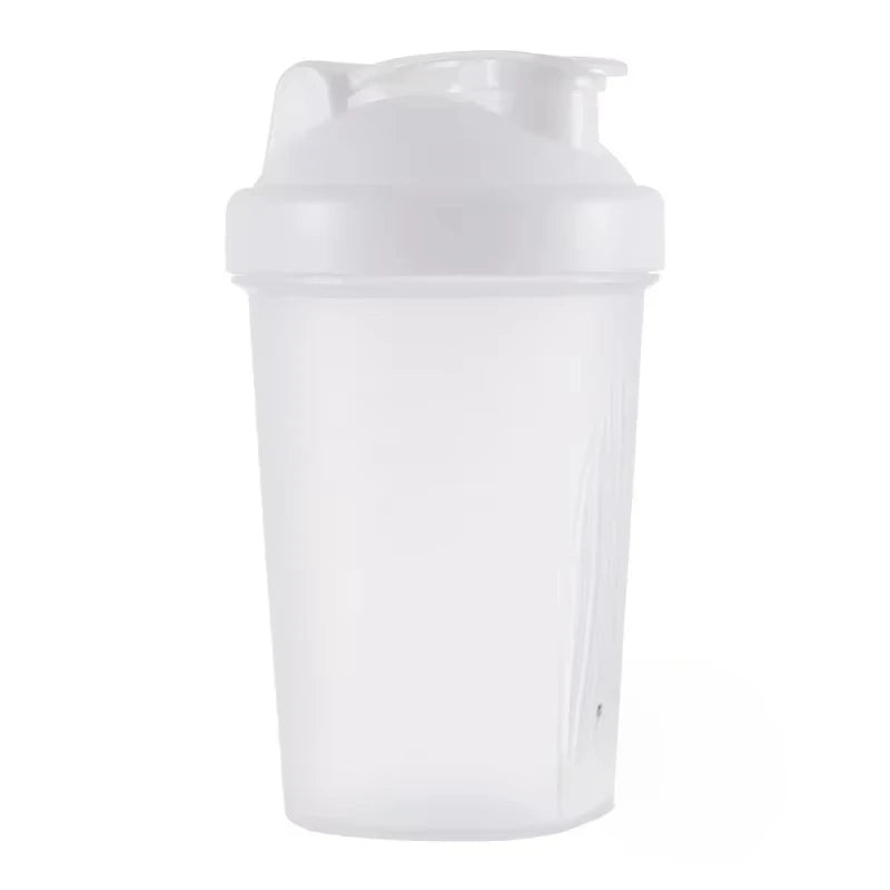 1-7 st shakerflaskor sportvattenkoppar vassleproteinpulvermixerflaska fitness gym shaker utomhus bärbar plastdryckkopp