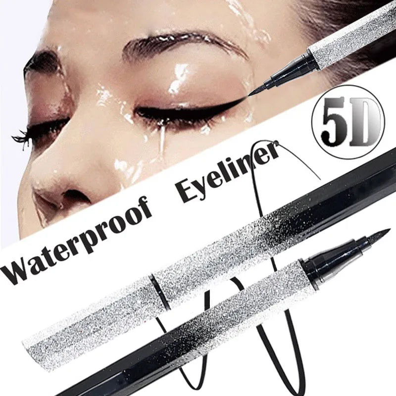 Ultratunn Vattentät Flytande Eyeliner Koreansk Makeup För Kvinnor Snabbtorkande Slät Eyeliner Långvarig Nedre Ögonfranspenna Kosmetika