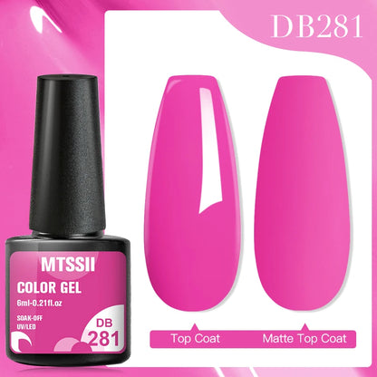 7ml Champagne Guld Silver Reflekterande Nagelgellack Glittrande Skinande Glitter Rosa Röd Nageltillbehör Semi-permanent Gellack