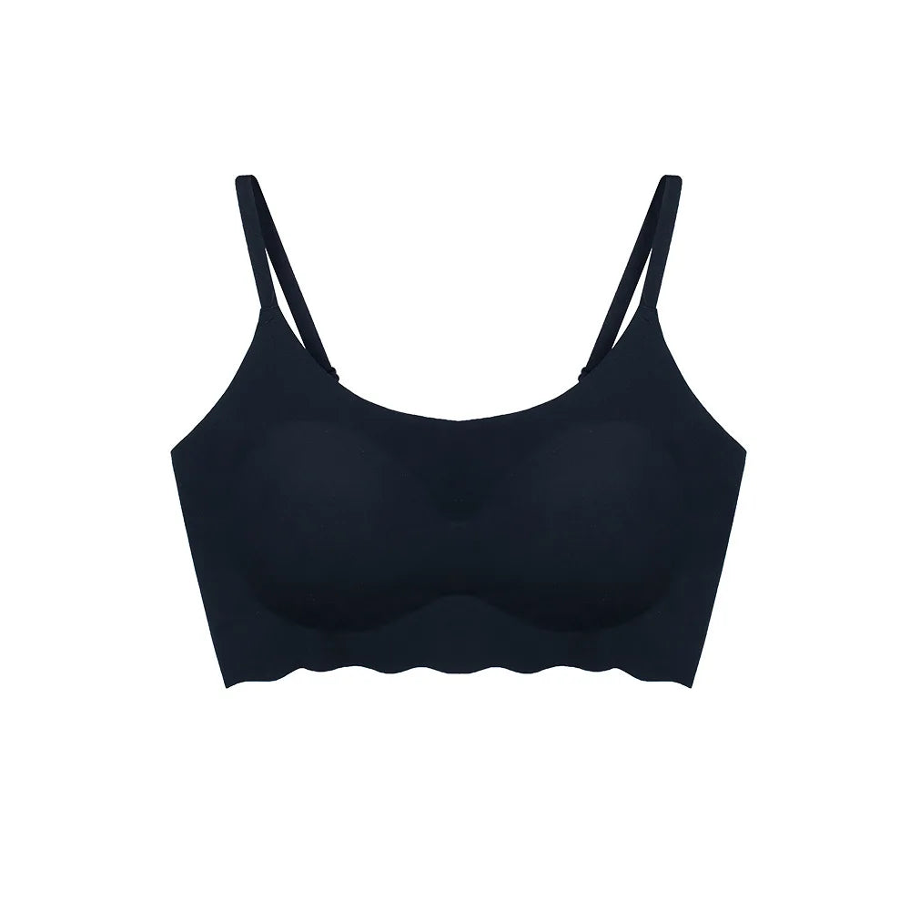 Sexig Sling-BH för Kvinnor, Aktiv Push Up, Sömlös BH, Mjuka Underkläder, Bekväm Bralette, S-2XL, Underkläder 0082