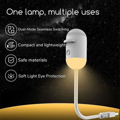 Mini Starry Sky Projektorlampa USB Bärbar Galax Nattlampa För Sovrum Sömn Atmosfär Dekor Gåva