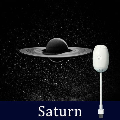 Mini USB-stjärnhimmelsprojektor med atmosfär vidvinkeldisplay för taket stjärnhimmel för spelrumsbelysning rumsdekoration väggpresent