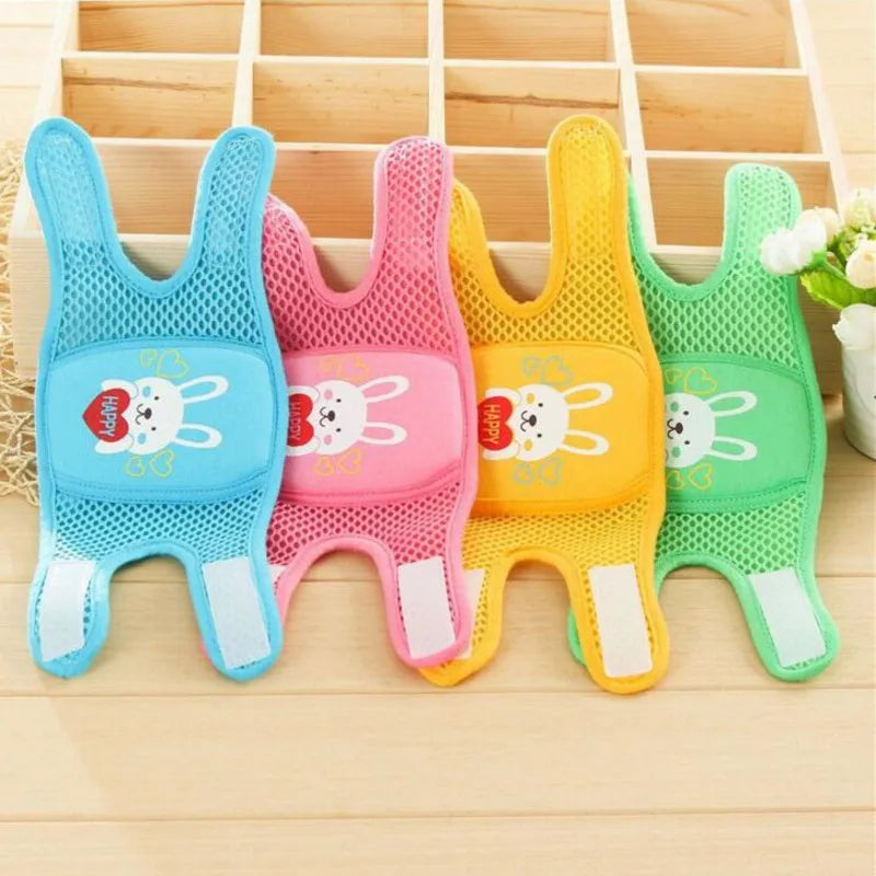 Babytillbehör Knäskydd Säkerhet Flicka Pojke Barn Småbarn Krypskydd Halkskydd Spädbarnsdamask Justerbar Knäskål Kanin Giraff