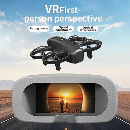 X228 GPS VR-drönare, 8K HD-kamera, flygande quadcopter, fjärrstyrd undvikning, ultralång batteritid