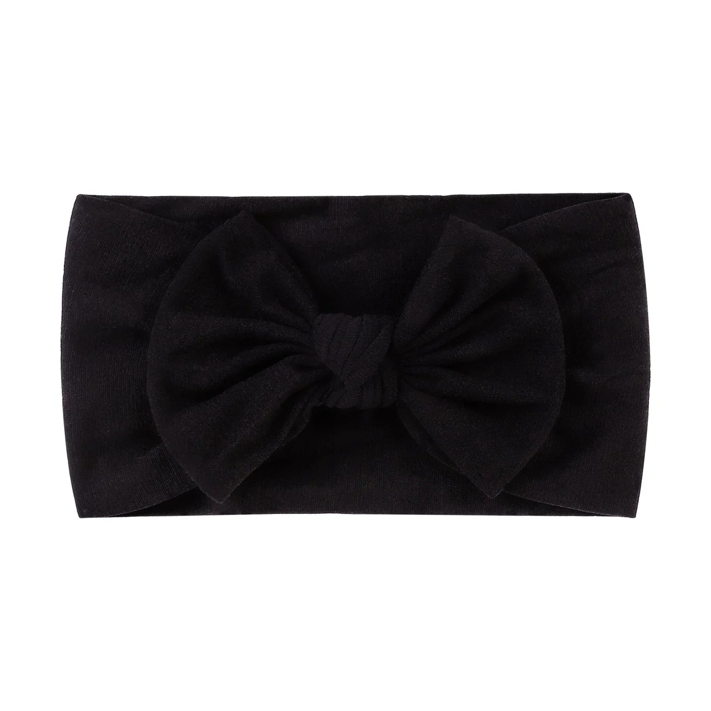 1 st baby nylon huvudduk astique lämplig nyfödd flicka blomma handgjort pannband elastiskt hårband turban småbarn håraccessoarer