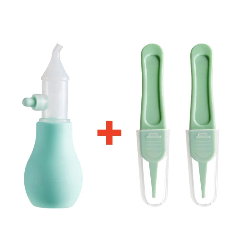 Silikon näsaspirator för babysugpump näsrengörare barn lugnande näsrengöringsanordning näsrengöringsverktyg