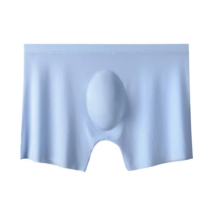 1 st. herrtrosor boxershorts issiden sömlösa sexiga underkläder herrkalsonger herr ultratunna andningsbara boxershorts L-4XL