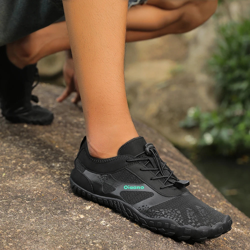 Oiaano Bred Tå Herr Barfota Svarta Skor Dam Sport Sneaker Unisex Vattenkängor Herr Aqua Strand Mjuk Sula Lätt Andningsbar