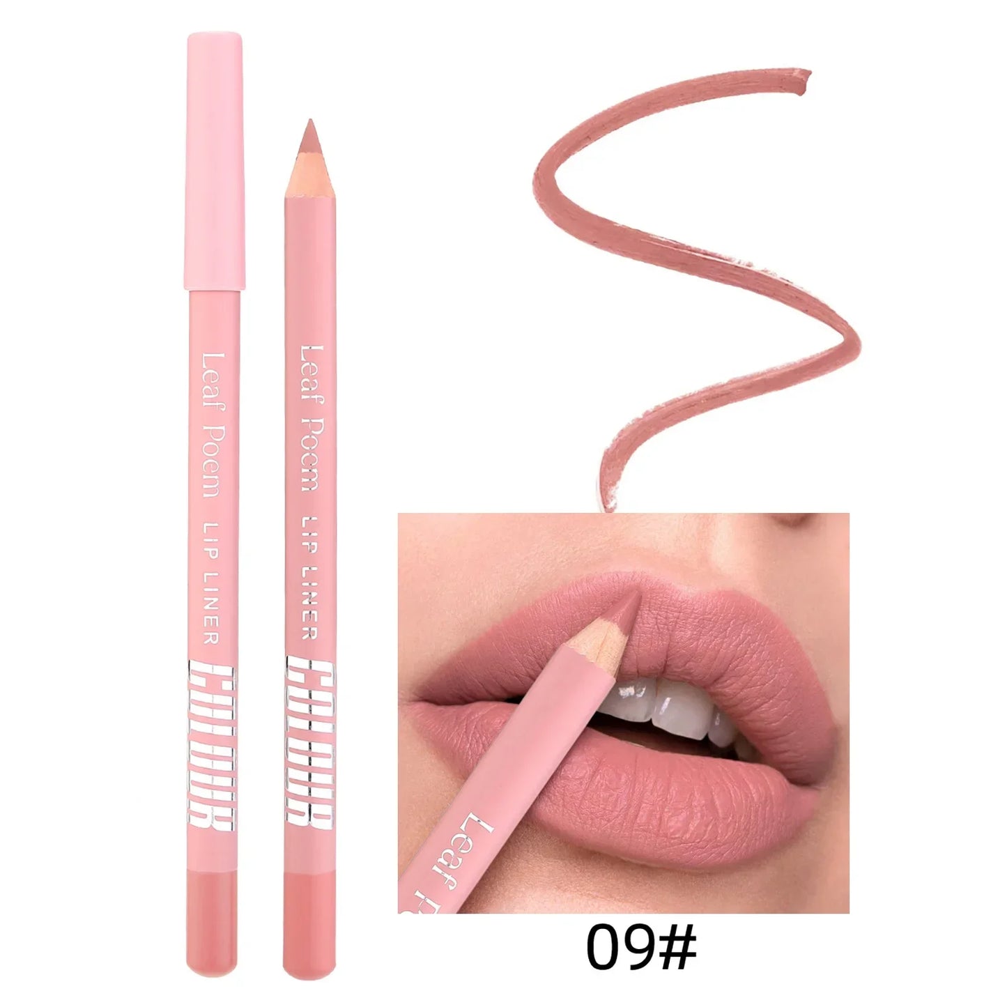 Läppstift Läppenna Set Matt Sammet Läppenna Kontur Makeup Sexigt Rött Läppstift Långvarigt Skönhetsmedel