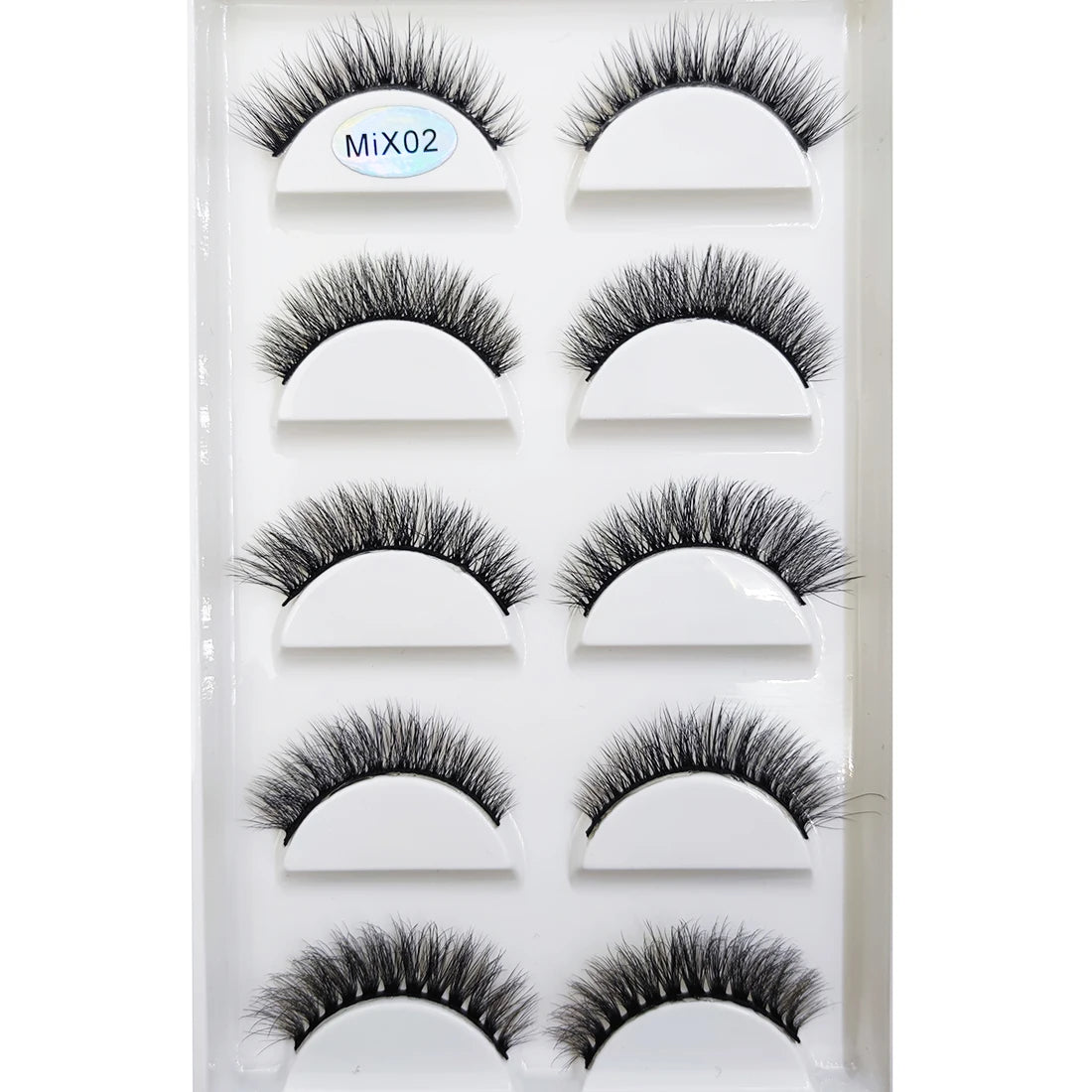 38 stilar 5 par ögonfransar naturliga 3D mink lösögonfransar smink lösögonfransar falska ögonfransar falska cils smink skönhetsverktyg grossist
